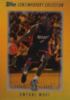 2003 Topps Contemporary Collection #4 Dwyane Wade Gold Basketball Card