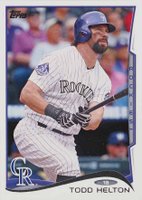 2014 Topps #17 Todd Helton Baseball Card