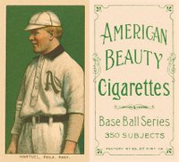 american beauty cigarettes baseball cards 1909 White Borders American Beauty Frame Baseball Card Set