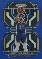 2021 Panini Prizm #307 Jonathan Kuminga Blue Prizm Basketball Card