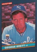 1986 Leaf #42 George Brett Baseball Card