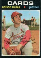 1971 Topps #257 Nelson Briles Baseball Card