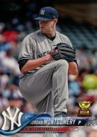 2018 Topps #427 Jordan Montgomery Baseball Card