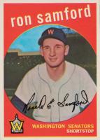 1959 Topps #242 Ron Samford Baseball Card