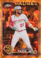 2024 Topps Chrome Sapphire #23 Fernando Tatis Jr. Orange Baseball Card