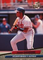 1992 Ultra #464 Deion Sanders Baseball Card