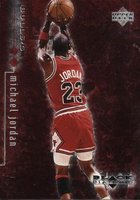 1998 Upper Deck Black Diamond #7 Michael Jordan Double Basketball Card