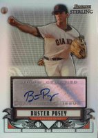 2008 Bowman Sterling Prospects #BSPBP Buster Posey Autograph-Refractor Baseball Card