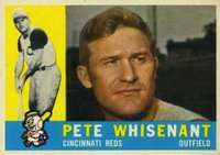 1960 Topps #424 Pete Whisenant Baseball Card