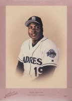 2005 Studio Portraits #SP-19 Tony Gwynn Leather & Lumber-Red Baseball Card