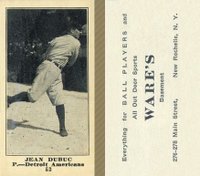 1916 Wares #52 Jean Dubuc Baseball Card