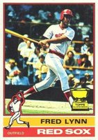 1976 Topps #50 Fred Lynn Baseball Card