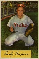 1954 Bowman #31 Smoky Burgess Baseball Card