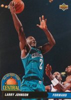 1992 Upper Deck All-Division Team #AD8 Larry Johnson Basketball Card
