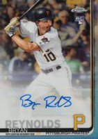 2019 Topps Chrome Update Autographs #BRE Bryan Reynolds Baseball Card