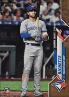 2020 Topps Update #U1 Bo Bichette Gold Baseball Card