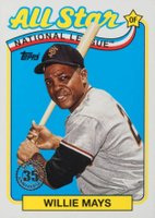 2024 Topps 1989 Topps Baseball All-Star #4 Willie Mays Baseball Card