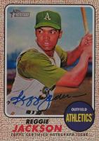 2017 Topps Heritage Real One Autographs #RJ Reggie Jackson Baseball Card