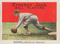1914 Cracker Jack #39 Chick Gandil Baseball Card