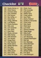 1989 Donruss #100 Checklist 28-137 Baseball Card