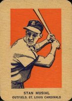1952 Wheaties # Stan Musial Action Baseball Card