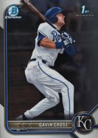 2022 Bowman Draft #BDC6 Gavin Cross Chrome Baseball Card
