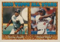 1994 Topps #390 Barry Bonds/Albert Belle Baseball Card