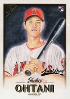 2018 Topps Gallery #116 Shohei Ohtani Artist Proof Baseball Card