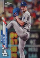 2020 Topps Chrome #104 Walker Buehler Refractor Baseball Card