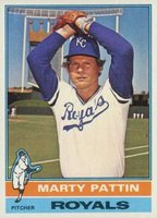 1976 Topps #492 Marty Pattin Baseball Card