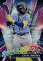 2024 Topps Chrome Update Future Stars #FSU18 Junior Caminero Baseball Card