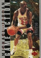 1998 Upper Deck MJ Living Legend Game Action #G10 Michael Jordan Silver Basketball Card
