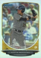 2013 Bowman Chrome Draft Picks & Prospects #BDPP5 Austin Meadows Refractor Baseball Card
