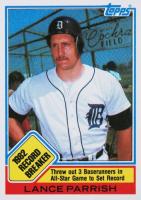 1983 Topps #4 Lance Parrish Baseball Card