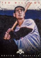 2016 Panini Diamond Kings #21 Ted Williams Black Background Baseball Card