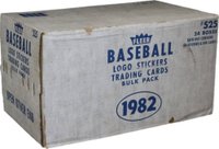 1982 Fleer #VBC Vending Box Case Baseball Card