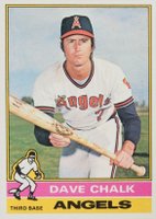 1976 Topps #52 Dave Chalk Baseball Card