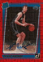 2021 Panini Donruss #235 Franz Wagner Signature-Red Choice Basketball Card