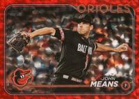 2024 Topps #457 John Means Red Foil Baseball Card