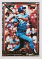 1992 Topps Gold #720 Kirk Gibson Baseball Card