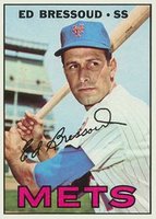 1967 Topps #121 Ed Bressoud Baseball Card