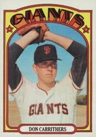 1972 Topps #76 Don Carrithers Baseball Card