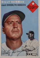 1954 Topps #86 Billy Herman Baseball Card