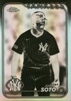 2024 Topps Chrome Update #USC1 Juan Soto Negative Refractor Baseball Card