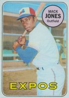 1969 Topps #625 Mack Jones Baseball Card