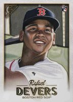 2018 Topps Gallery #127 Rafael Devers Baseball Card
