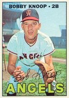 1967 Topps #175 Bobby Knoop Baseball Card