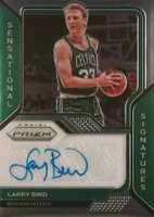 2020 Panini Prizm Sensational Signatures #SSLBI Larry Bird Basketball Card