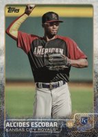 2015 Topps Update #US386 Alcides Escobar All-Star Baseball Card