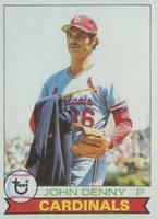 1979 Topps #59 John Denny Baseball Card